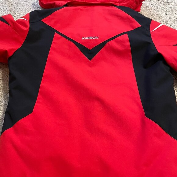 Boys 12 Karbon ski/snow set- jacket and pants in EUC - Picture 7 of 16